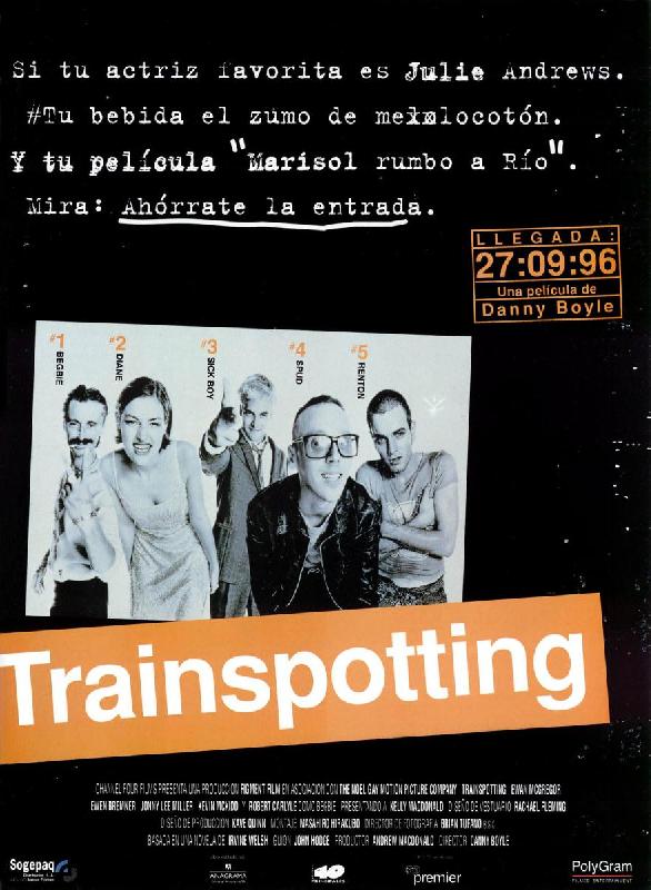 Affiche du film Trainspotting 