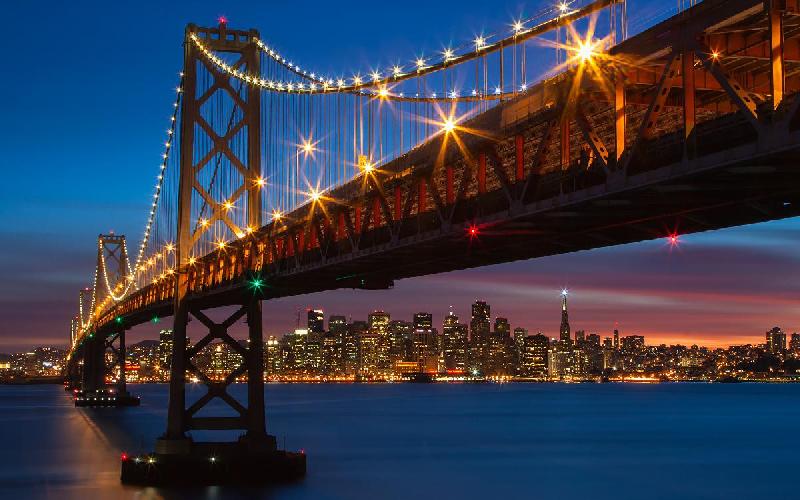 Affiche de San Francisco Bay Bridge