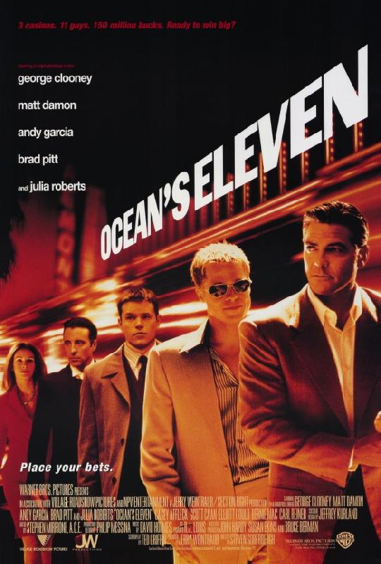 Affiche du film Ocean's Eleven