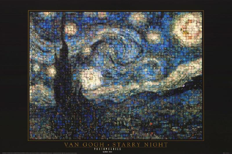 Reproduction de Van Gogh La Nuit Etoilée