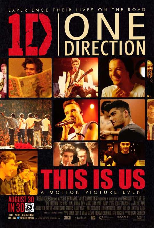 Affiche One Direction Le Film
