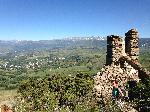 Photo du plateau Cerdan depuis Sant Feliu montagne Pyrénées Orientales 