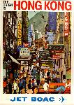 Affiche ancienne The Orient is Hong Kong 