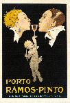 Affiche publicité vintage Porto Ramos Pinto by Rene Vincent