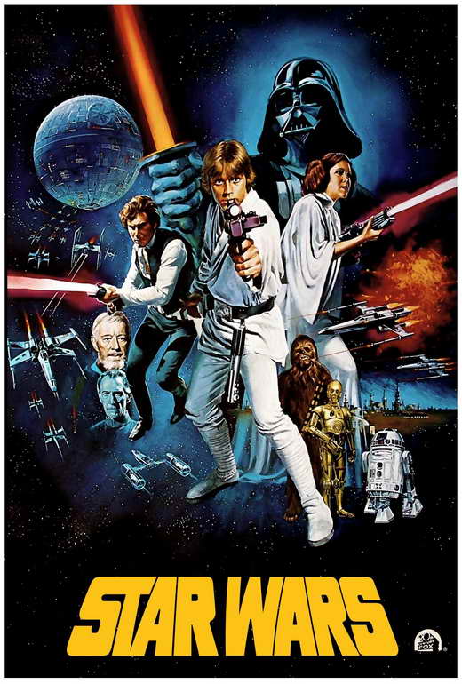 Affiche du film Star Wars 