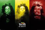 Poster de Bob Marley (Tricolour Smoke)