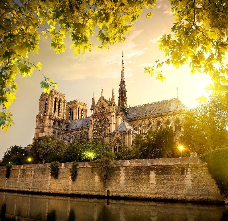 Poster photo cathédrale notre dame de Paris