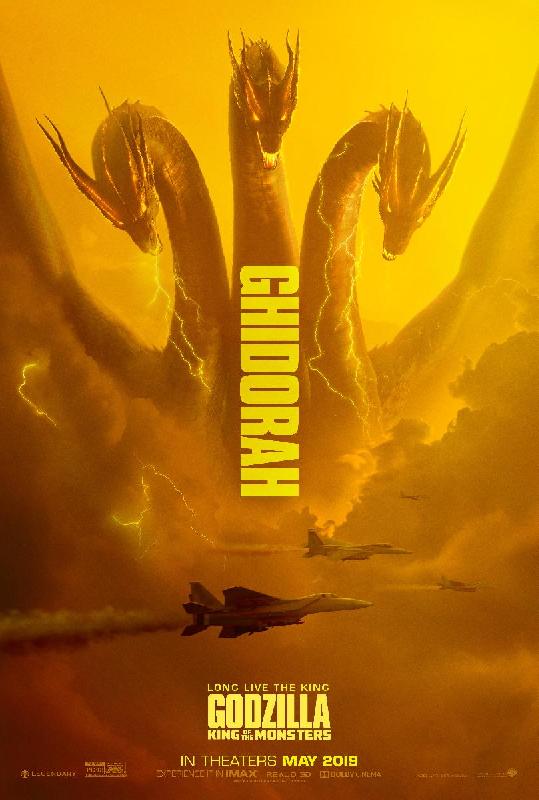 Poster du film Godzilla II Roi des Monstres 