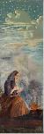 Poster reproduction du tableau de Paul Cézanne les quatre saisosn - L'hiver