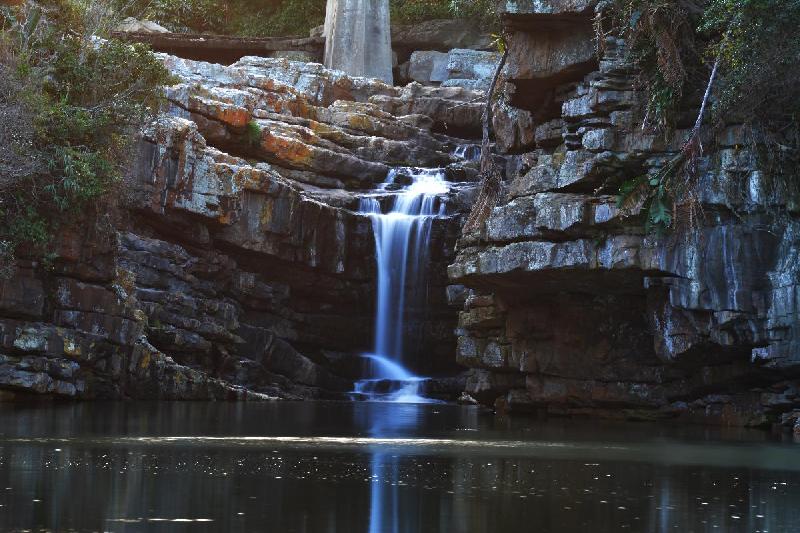 Photo paysage cascade Afrique du Sud