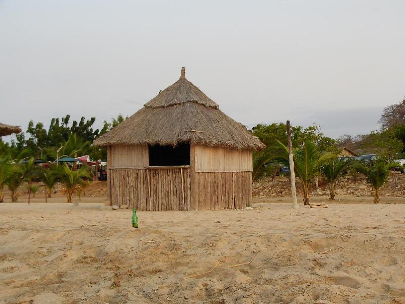 Phto maison hutte village en angola