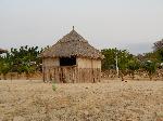 Phto maison hutte village en angola