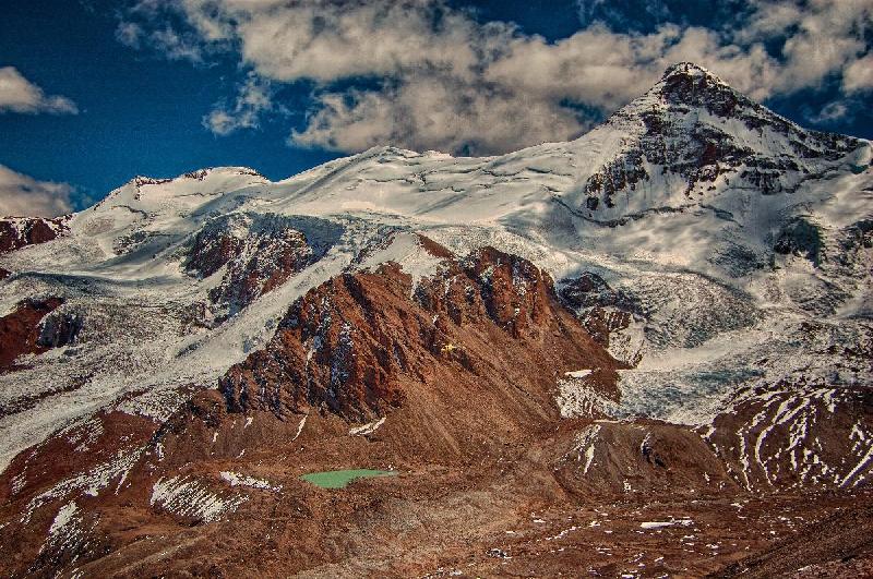 Photo du sommet Aconcagua en Argentine