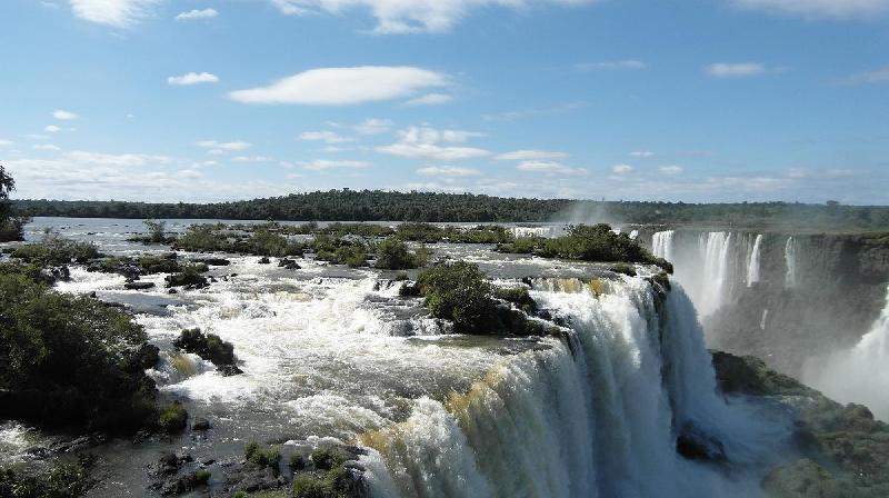 Photo des chutes d'Iguazu en argentine