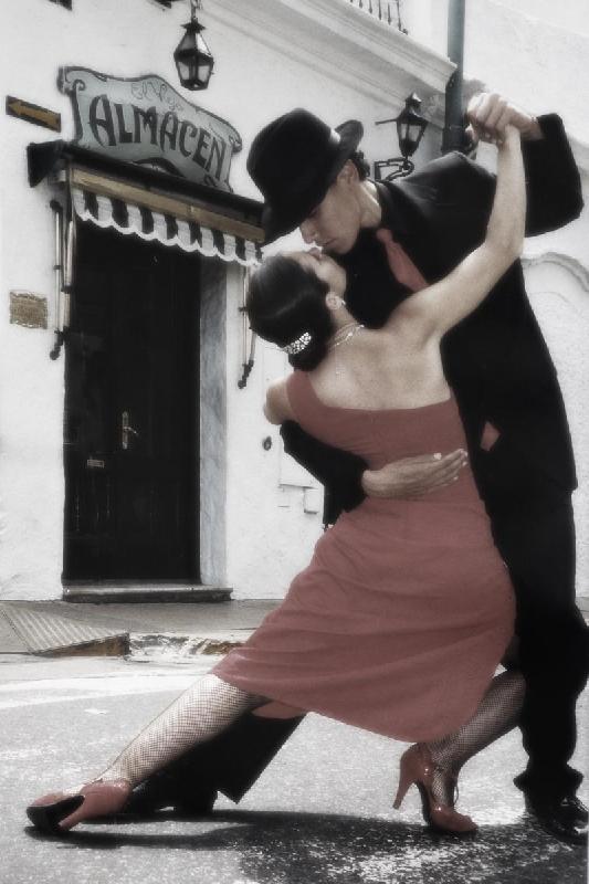 Photo danse couple Tango en Argentine