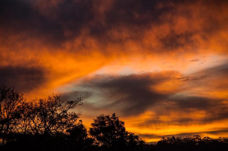 Photo coucher soleil en Australie