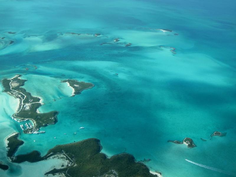Photo vue aérienne Bahamas