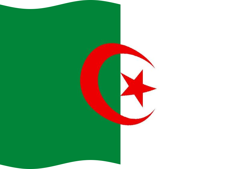 Drapeaux Drapeau de l'Algérie