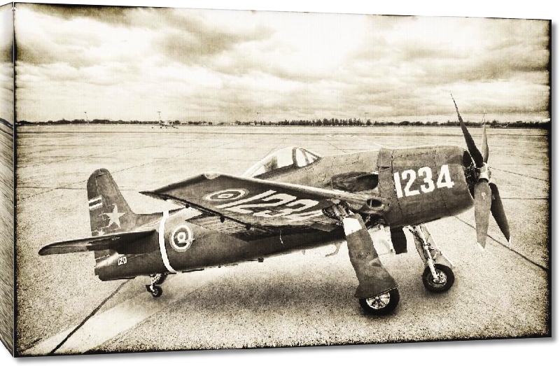 Toiles imprimées Photo avion de guerre ancien