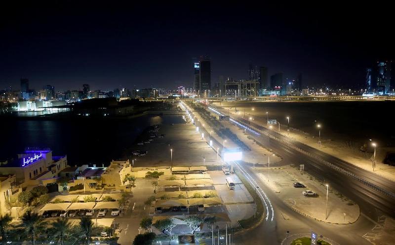 Photo ville de nuit à Bahrein