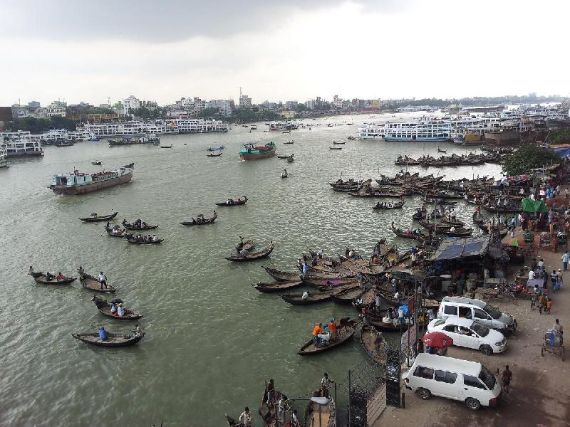 Photo port au Bangladesh