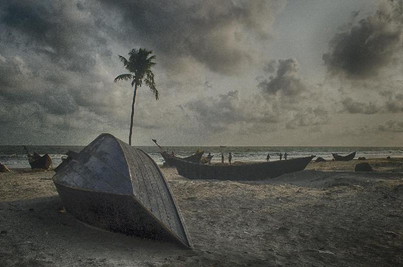 Photo bateau plage Bangladesh