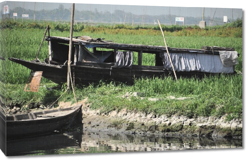 Toiles imprimées Photo vieu bateau Bangladesh