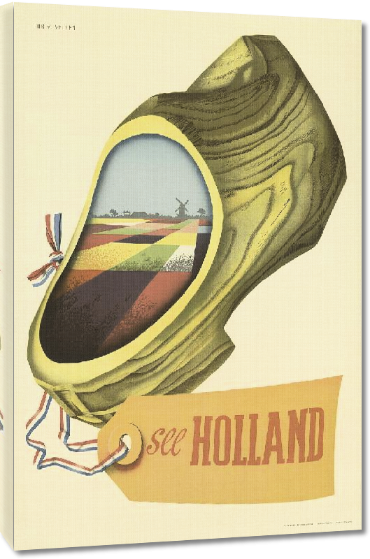 Toiles imprimées Affiche publicitaire vintage See Holland