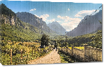 Toiles imprimées Photo paysage d'Albanie montagne