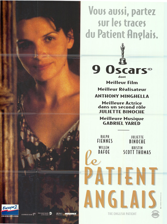 Affiche du film Le Patient Anglais 