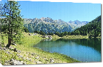 Toiles imprimées Photo lac de montagne dans les Alpes Autriche