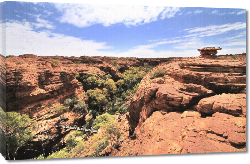 Toiles imprimées Photo canyon désert Australie