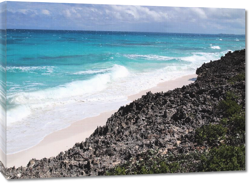 Toiles imprimées Photo plage Bahamas
