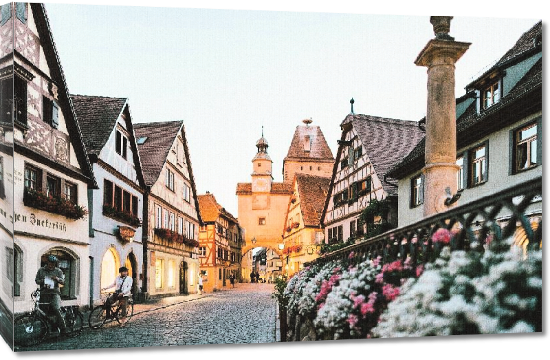 Toiles imprimées Photo ville allemande