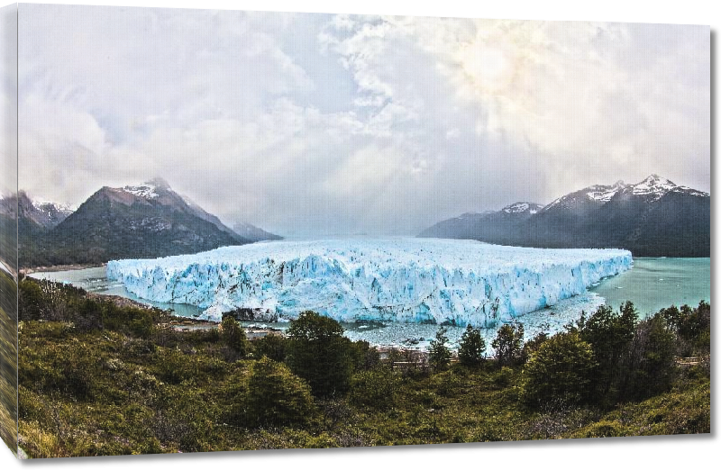 Toiles imprimées Photo iceberg en Patagonie Argentine
