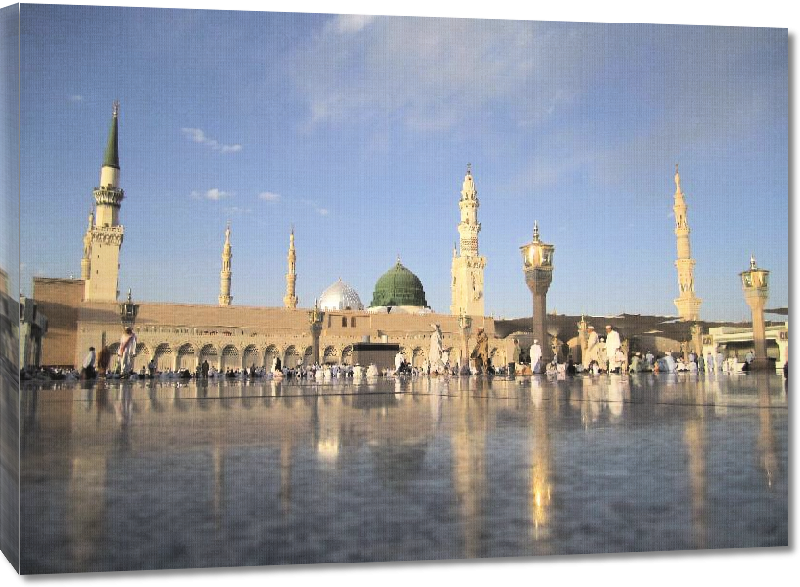 Toiles imprimées Photo mosquée Arabie Saoudite