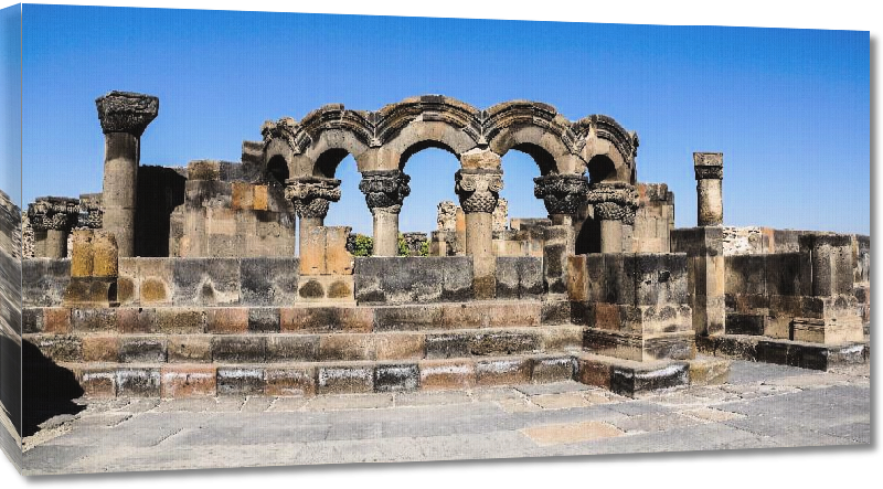 Toiles imprimées Photo monument archéologique en Arménie