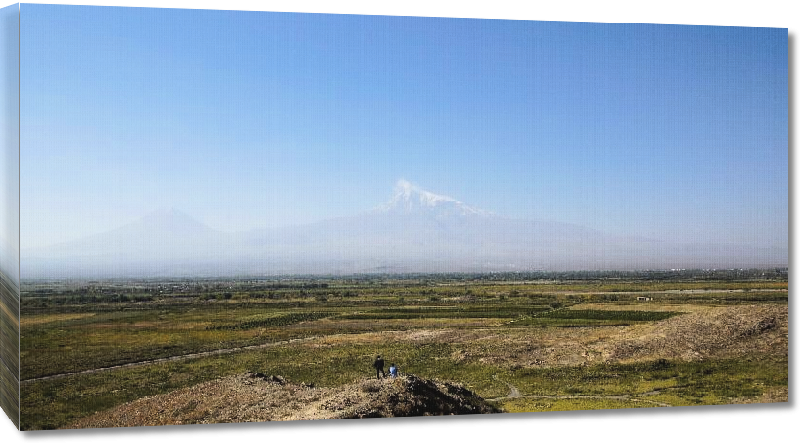 Toiles imprimées Photo paysage montagneux en Arménie