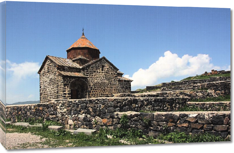 Toiles imprimées Photo église en Arménie