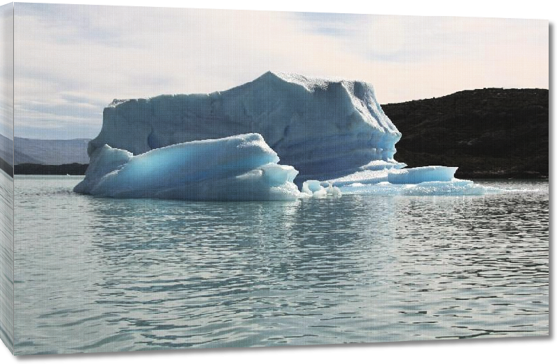 Toiles imprimées Photo iceberg en Patagonie en Argentine