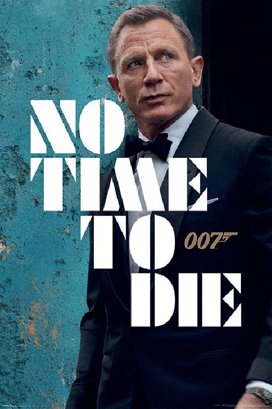 Poster No Time To Die Mourir peut attendre (quotes April 2020)