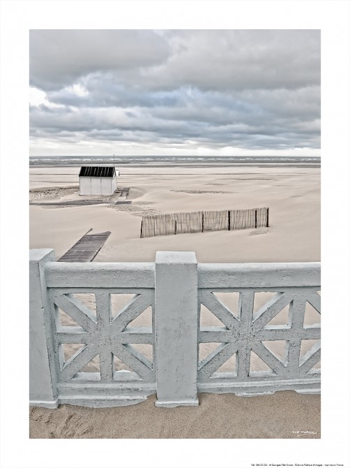 Poster photo Sur la plage du Touquet, Pas de Calais