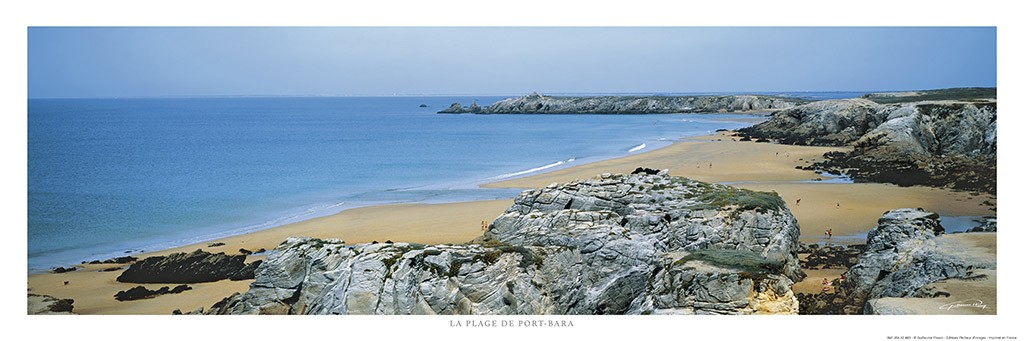 Poster photo Port-Bara sur la côte sauvage de Quiberon, Morbihan