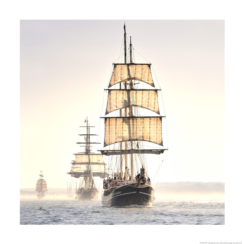 Poster photo L'Armada de Brest, rassemblement de grands voiliers