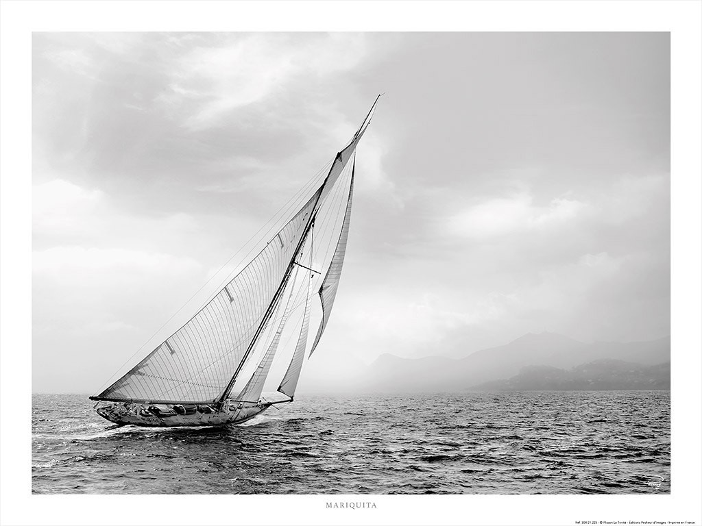 Poster photo Classique yacht, Mariquita