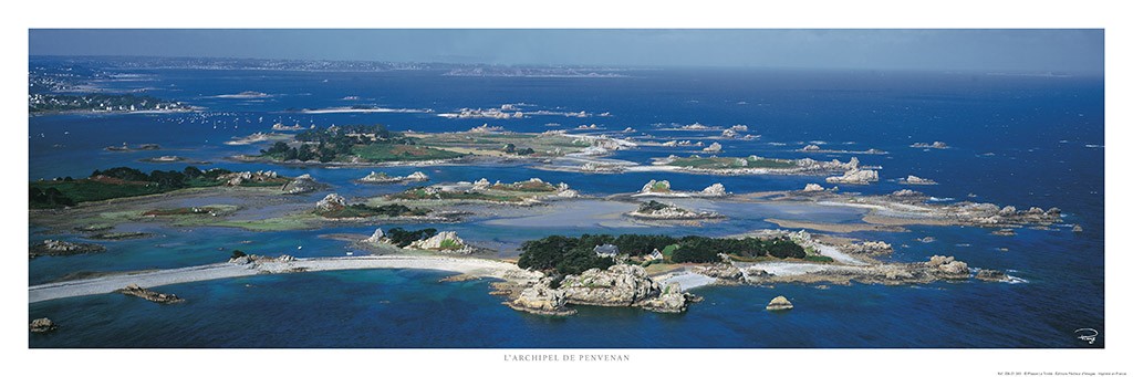 Poster photo L'archipel de Penvenan dans les Côtes d'Armor