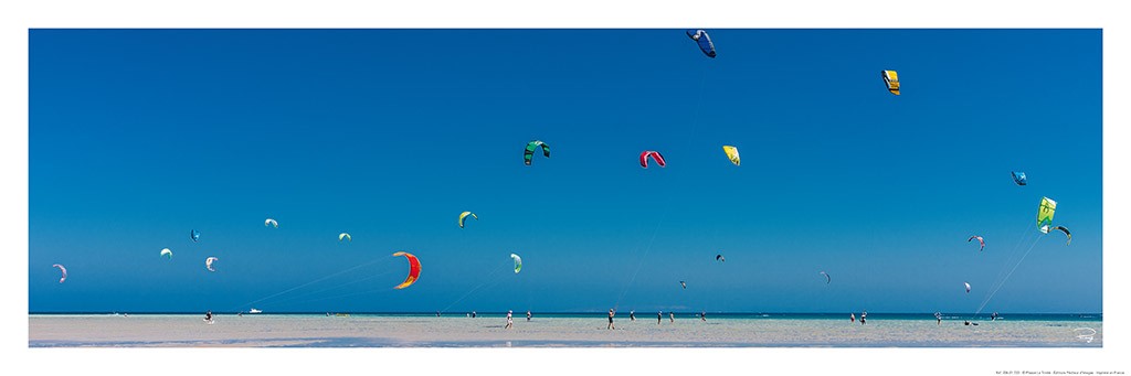 Poster photo Kitesurfing, El Gouna, Egypte