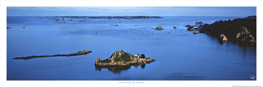 Poster photo La rivière du Trieux, Côtes d'Armor, Bretagne