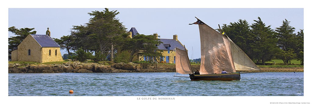 Poster photo Vieux gréement dans le Golfe du Morbihan