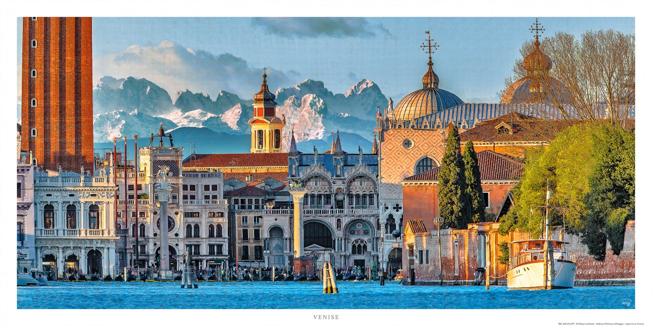 Poster photo Venise vue de la lagune